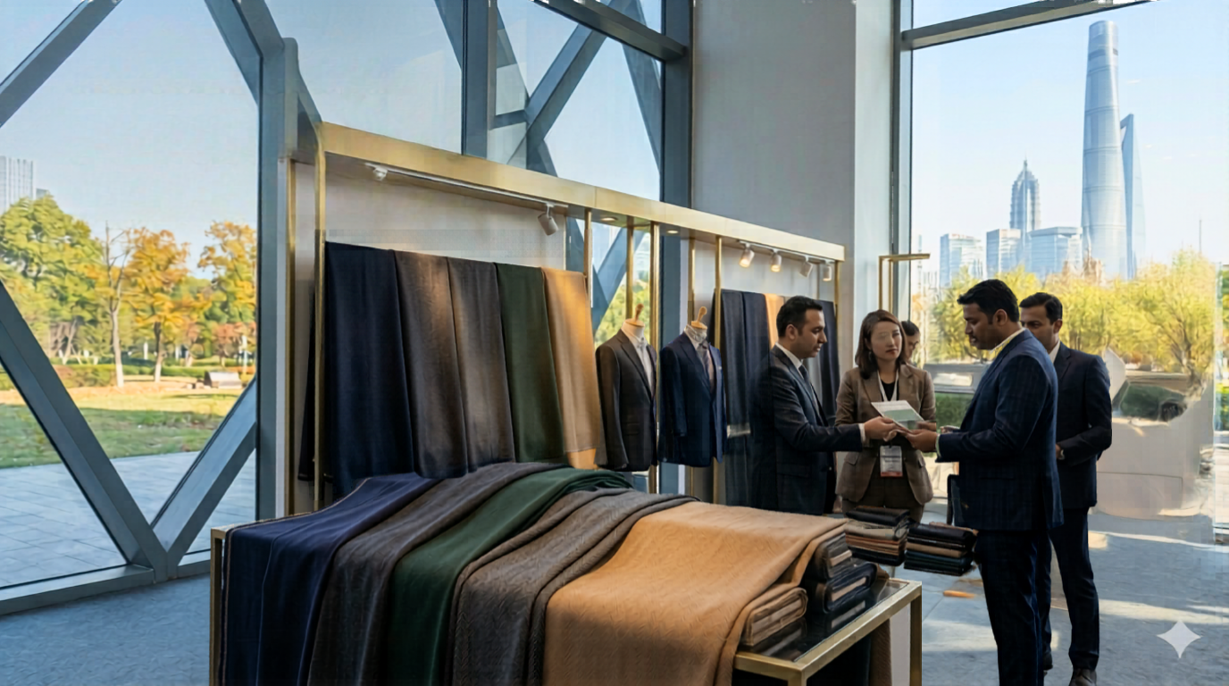 Premium Wool Suit Fabrics